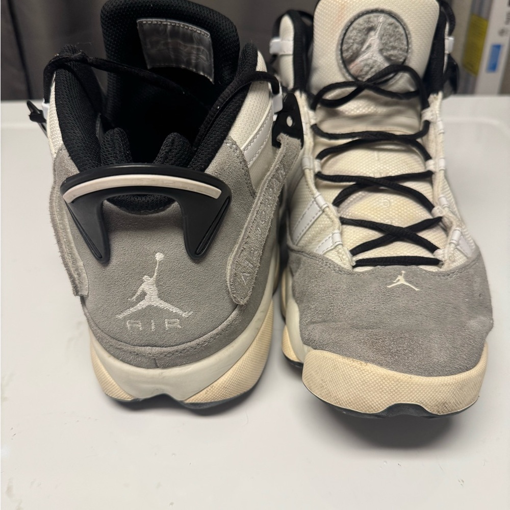 Jordan Athletic Shoes in Gray and White